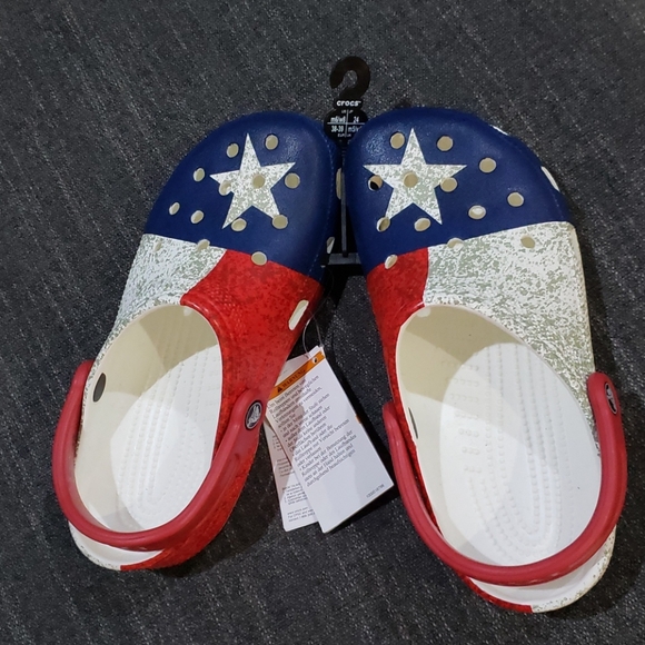 Texas Flag Classic Crocs | Poshmark